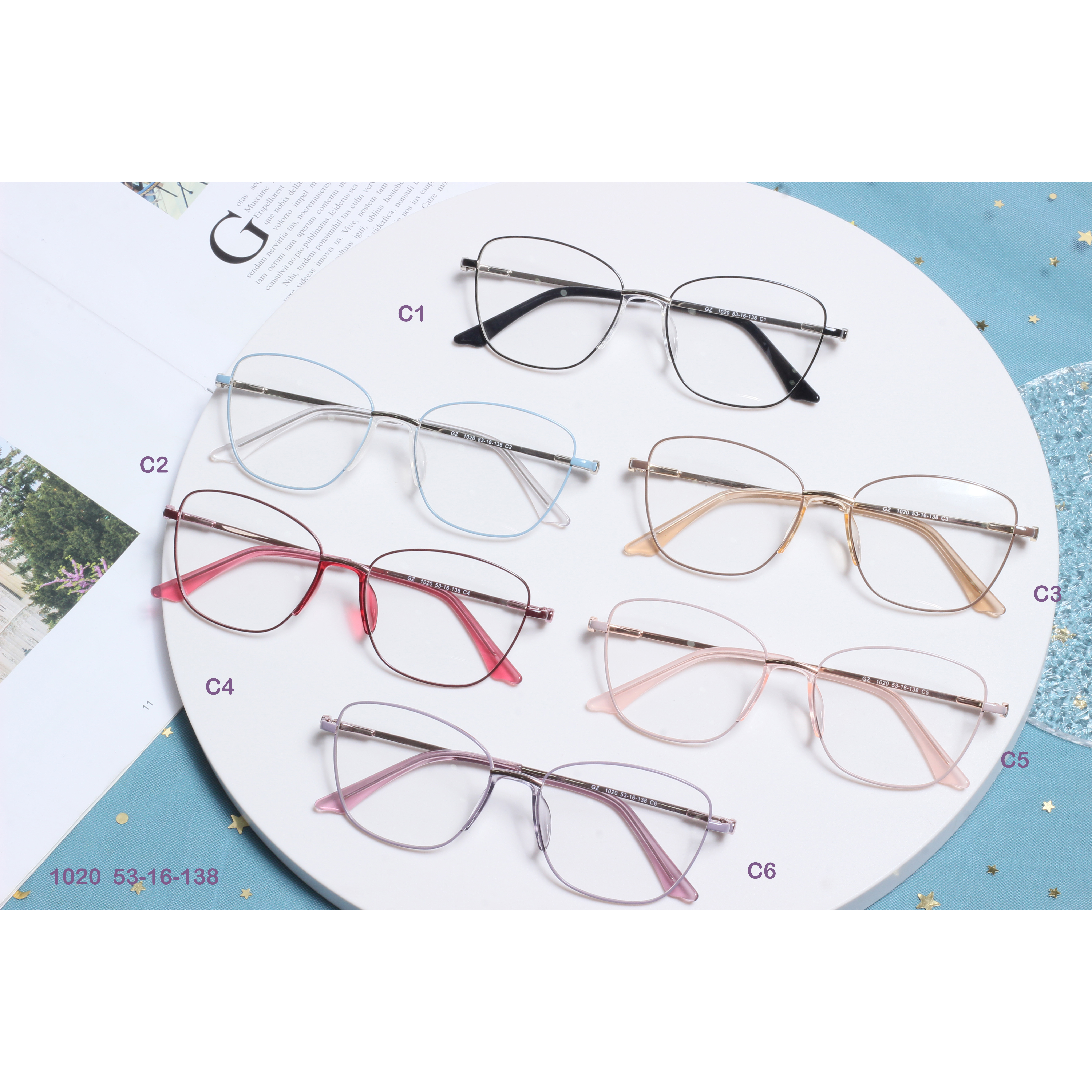 Anti-Asul nga Rays Salamin Spring Bhii Salamin Optical Frames (2)