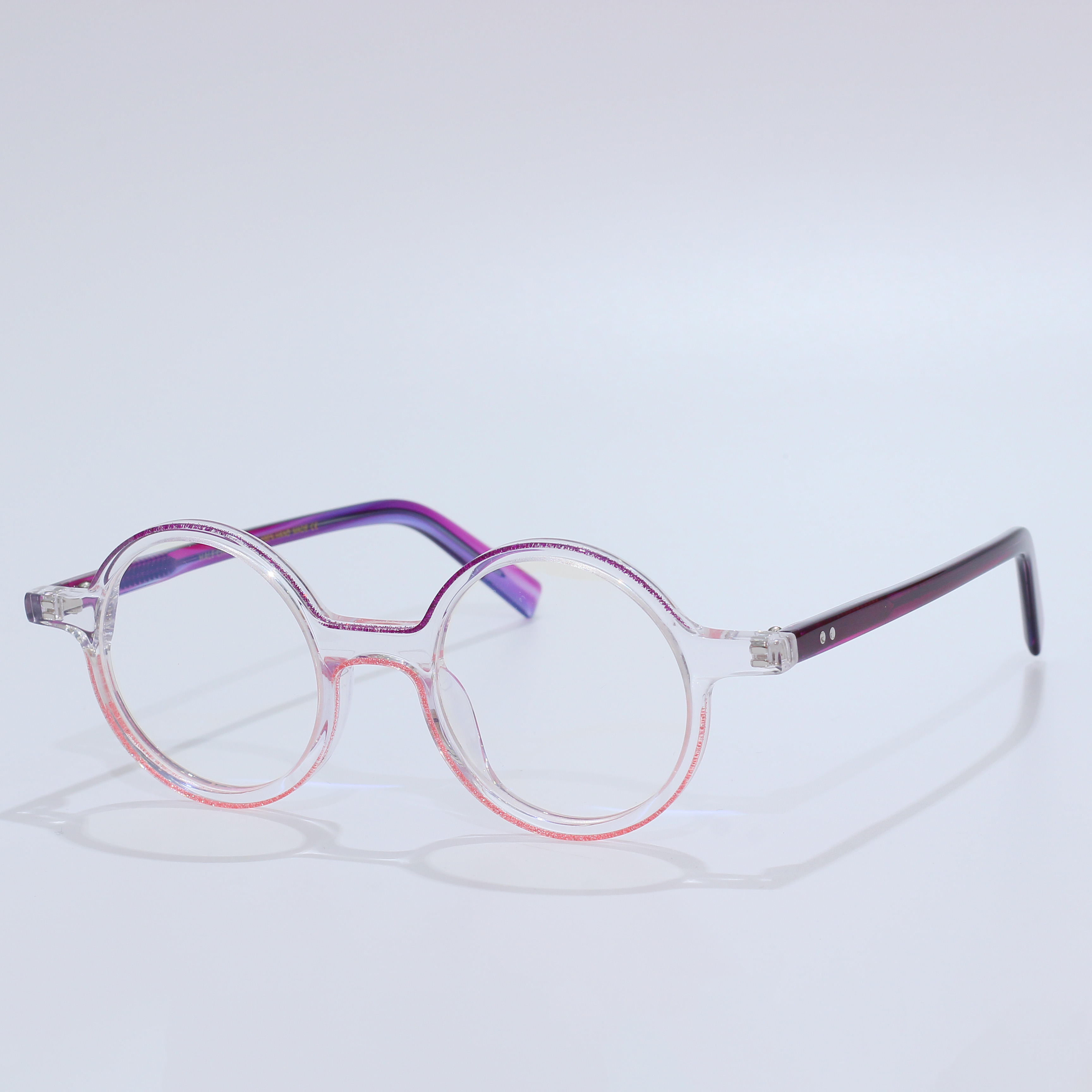 Umgangatho oPhakamileyo we-Acetate ye-Optical Prescription Glasses Frame (7)