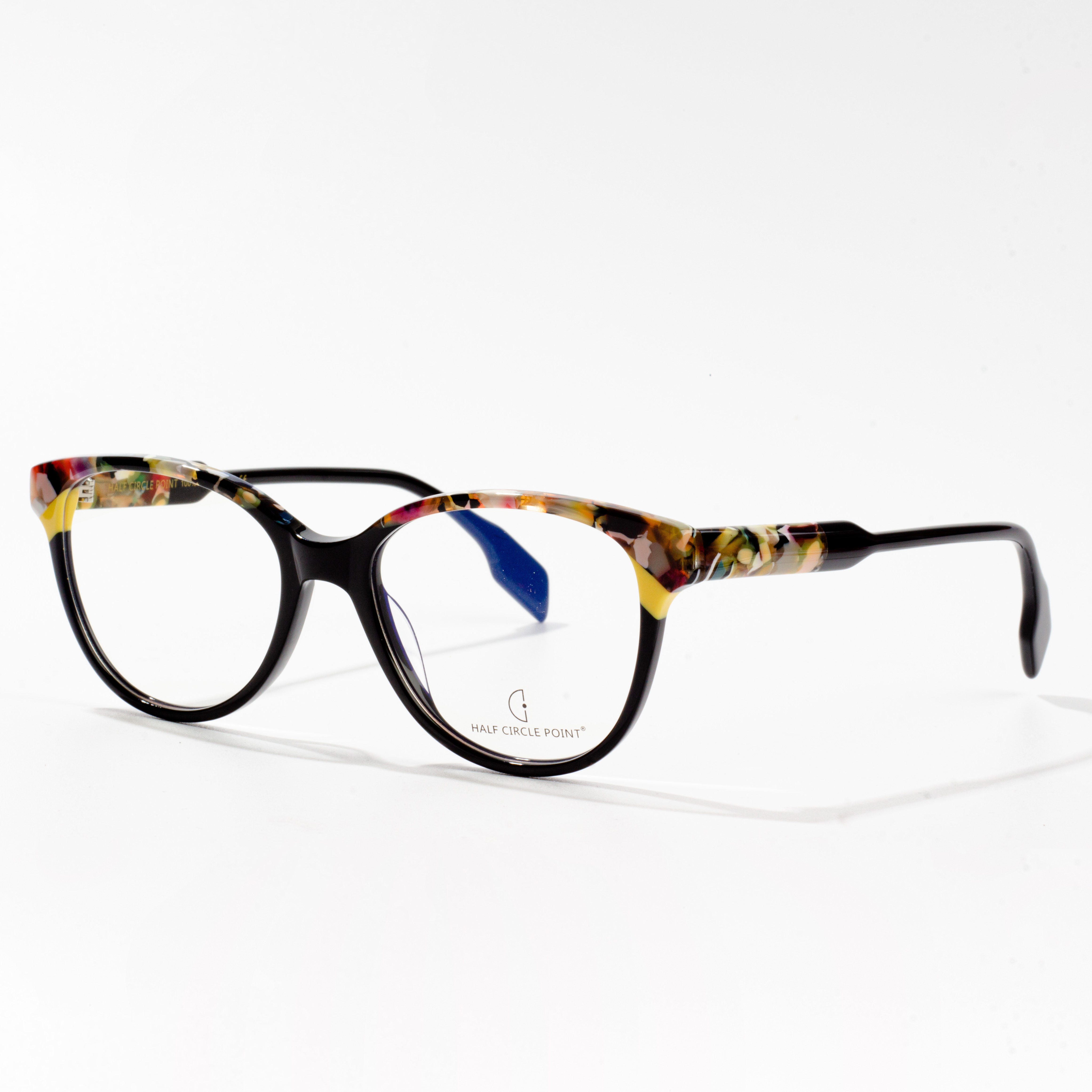 Montature per occhiali rotonde - Cumprate lunettes unisex in acetate