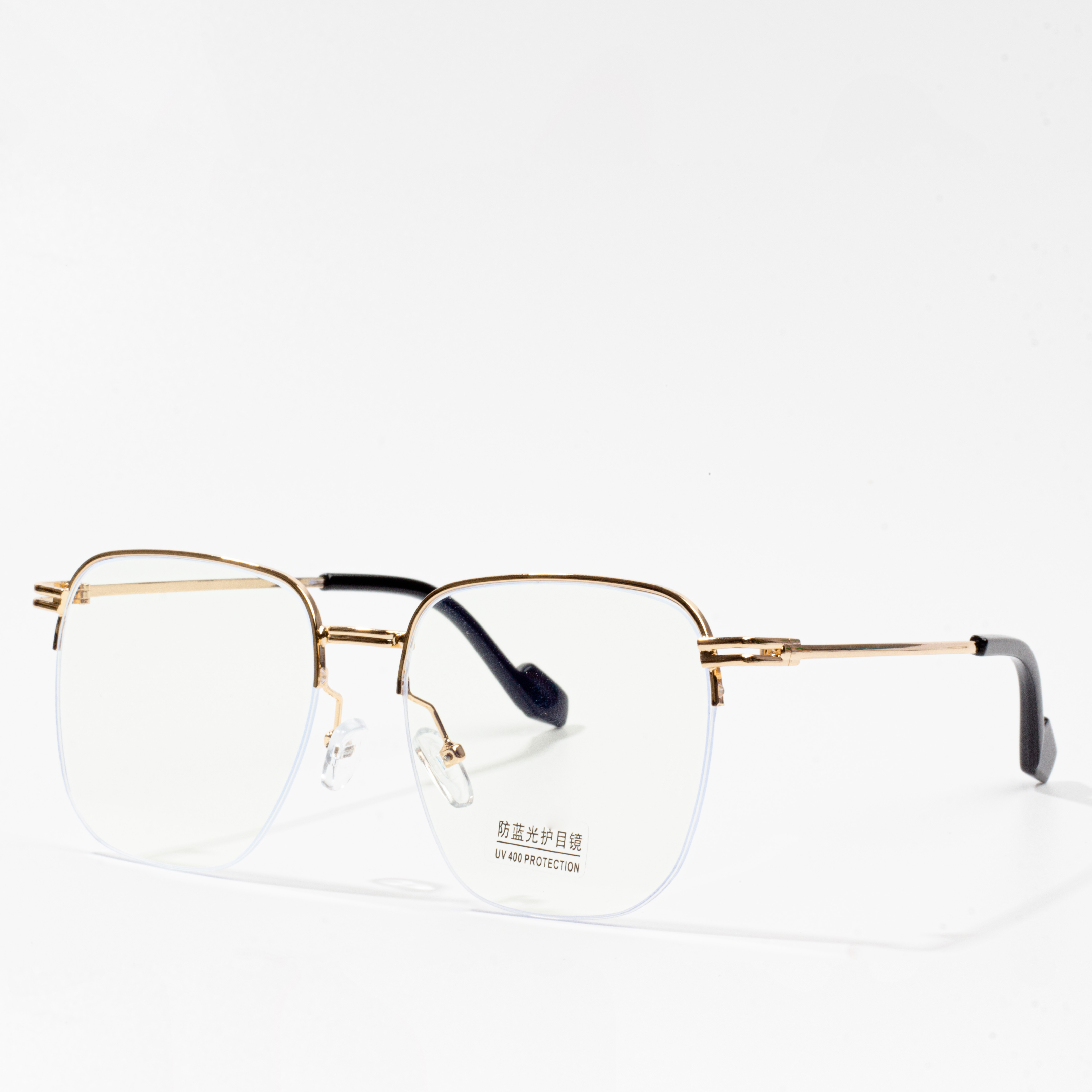 fframiau eyeglass metel dylunydd