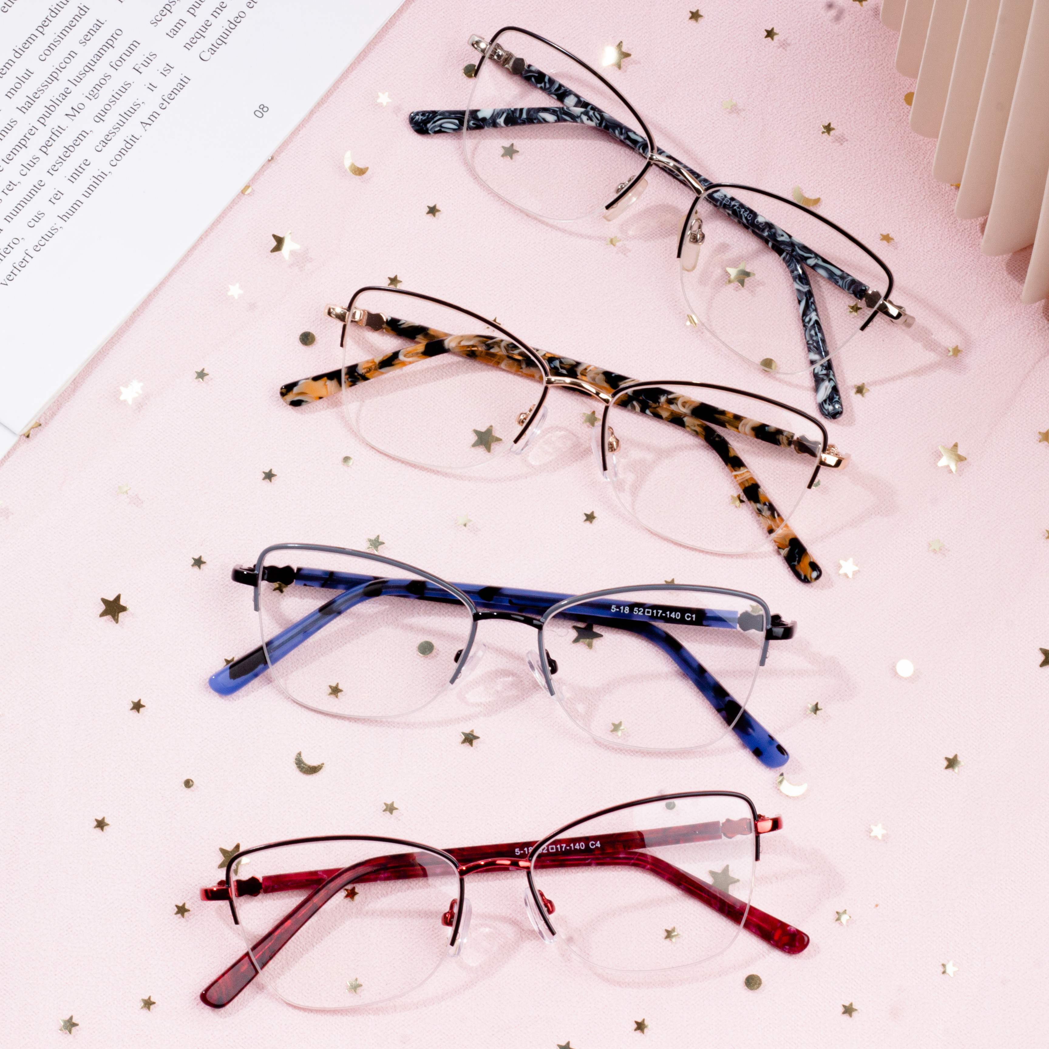 dames petite bril frames