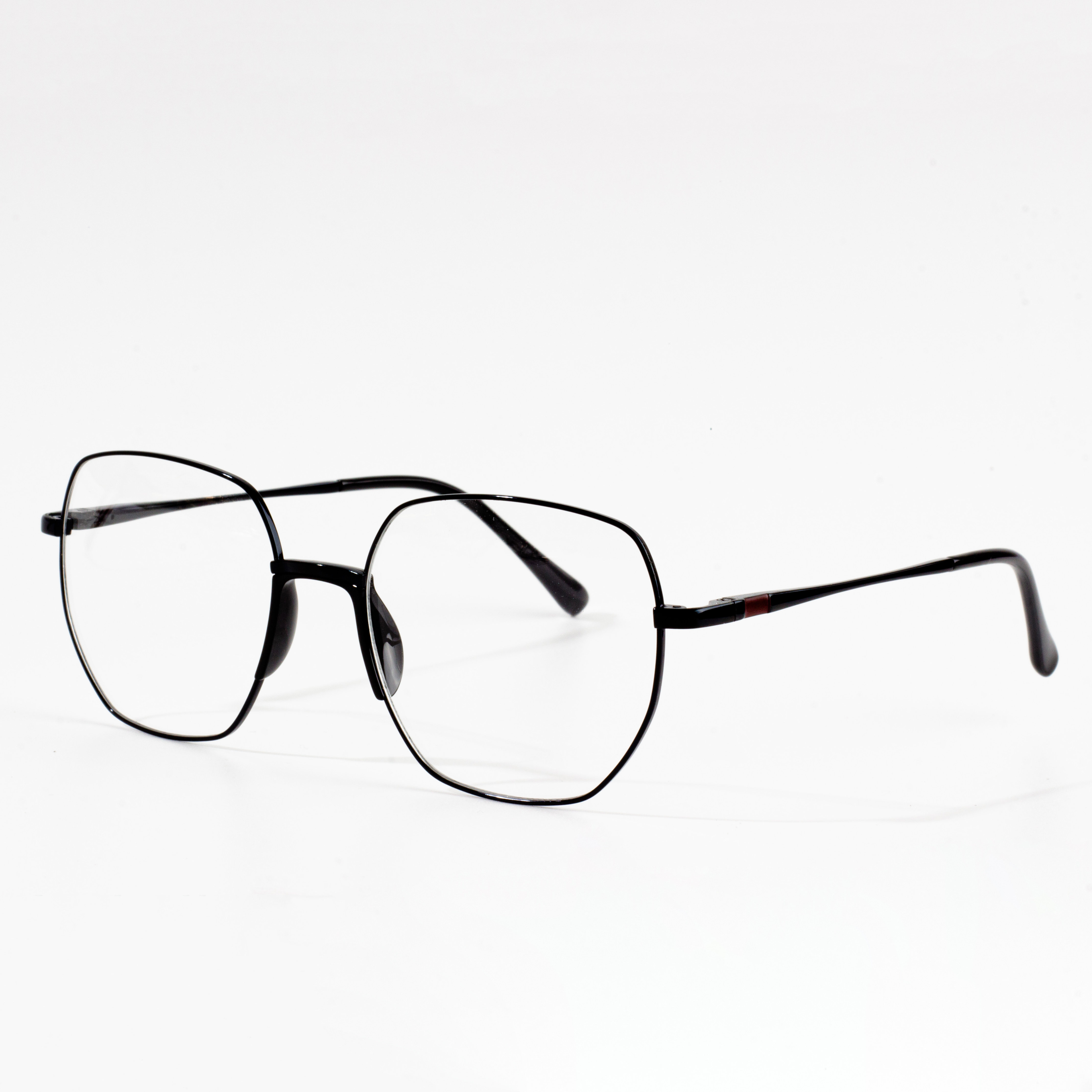 VINTAGE Style Designer Keret átlátszó lencsés szemüvegek FEKETE