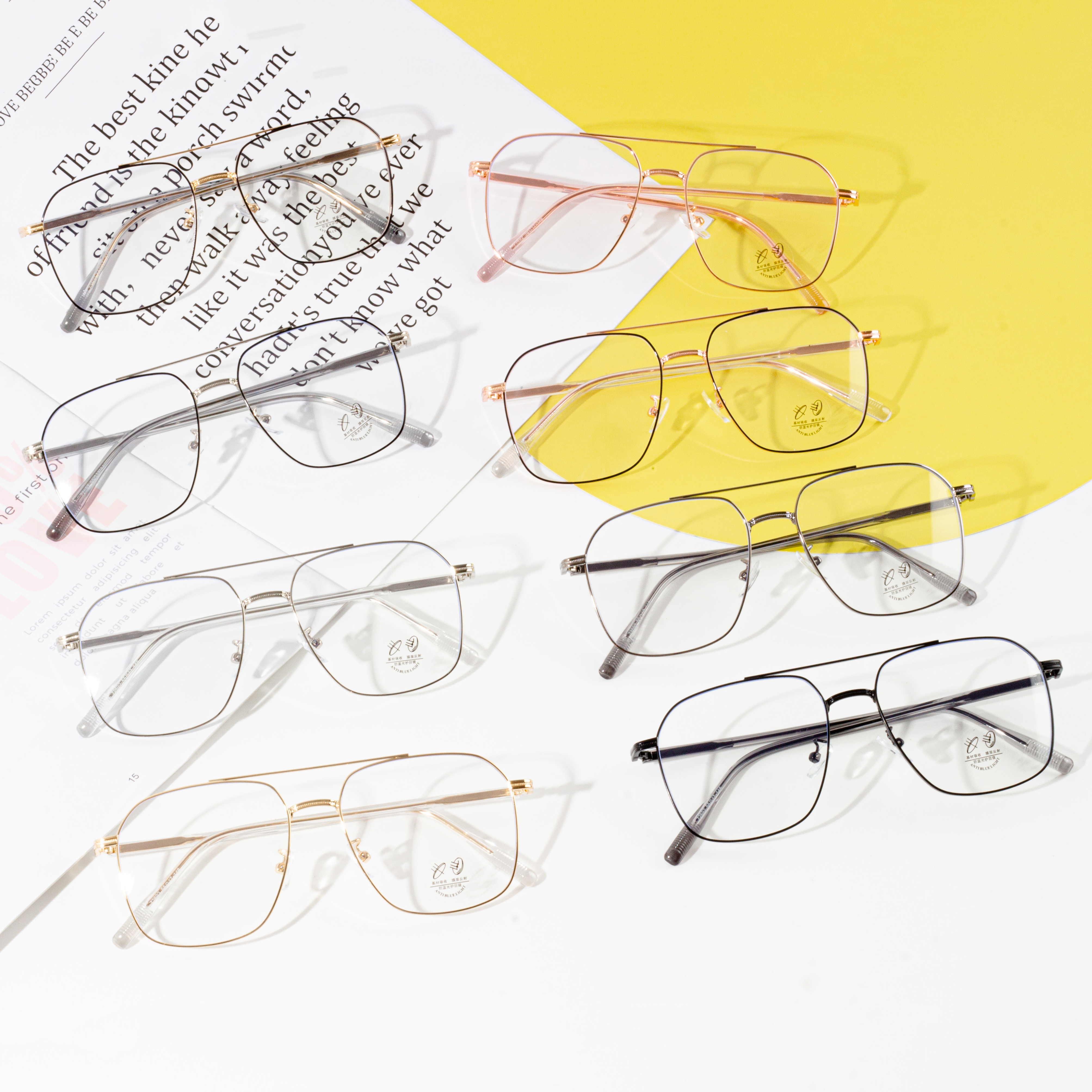 brillen gouden frames