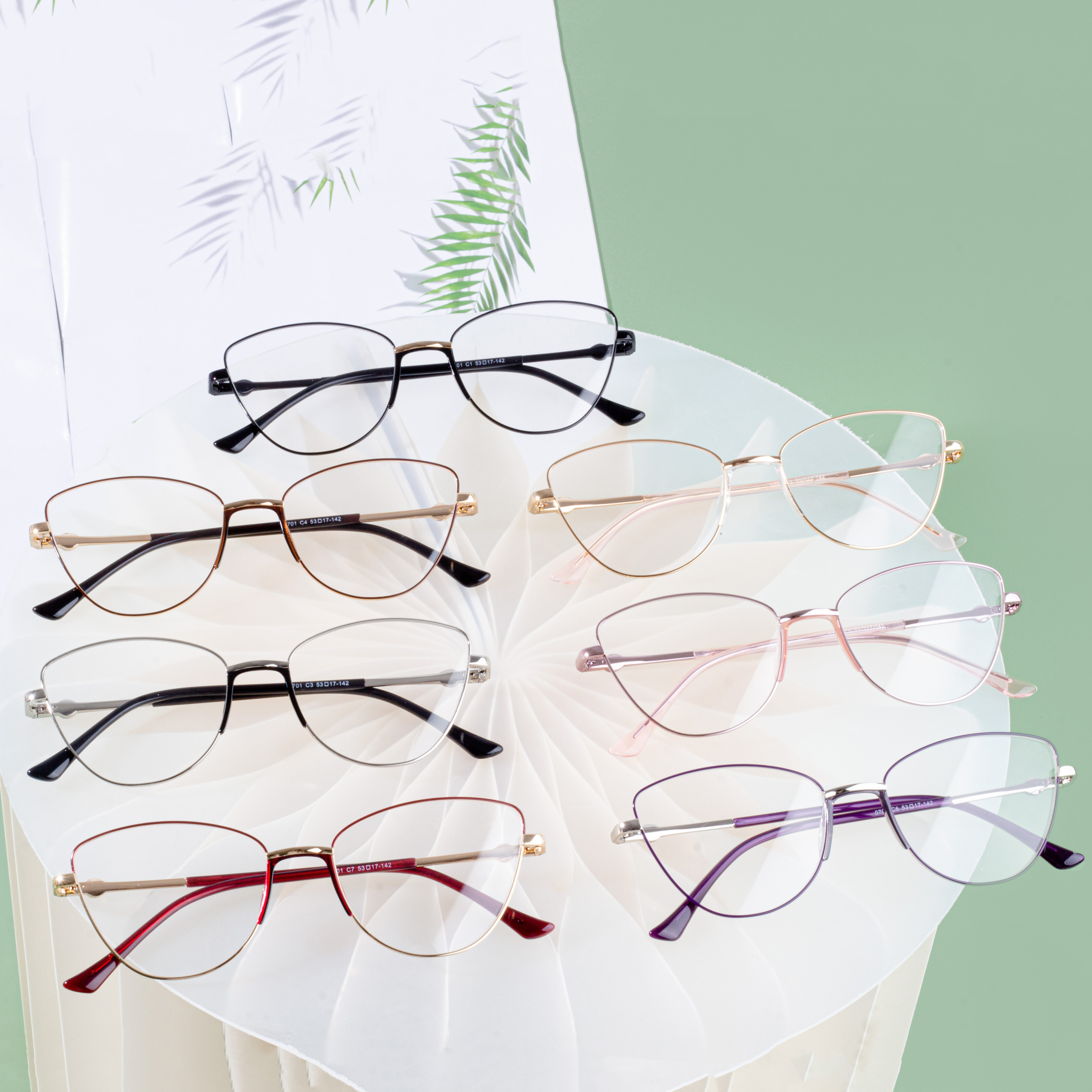 Moteriški akinių rėmeliai