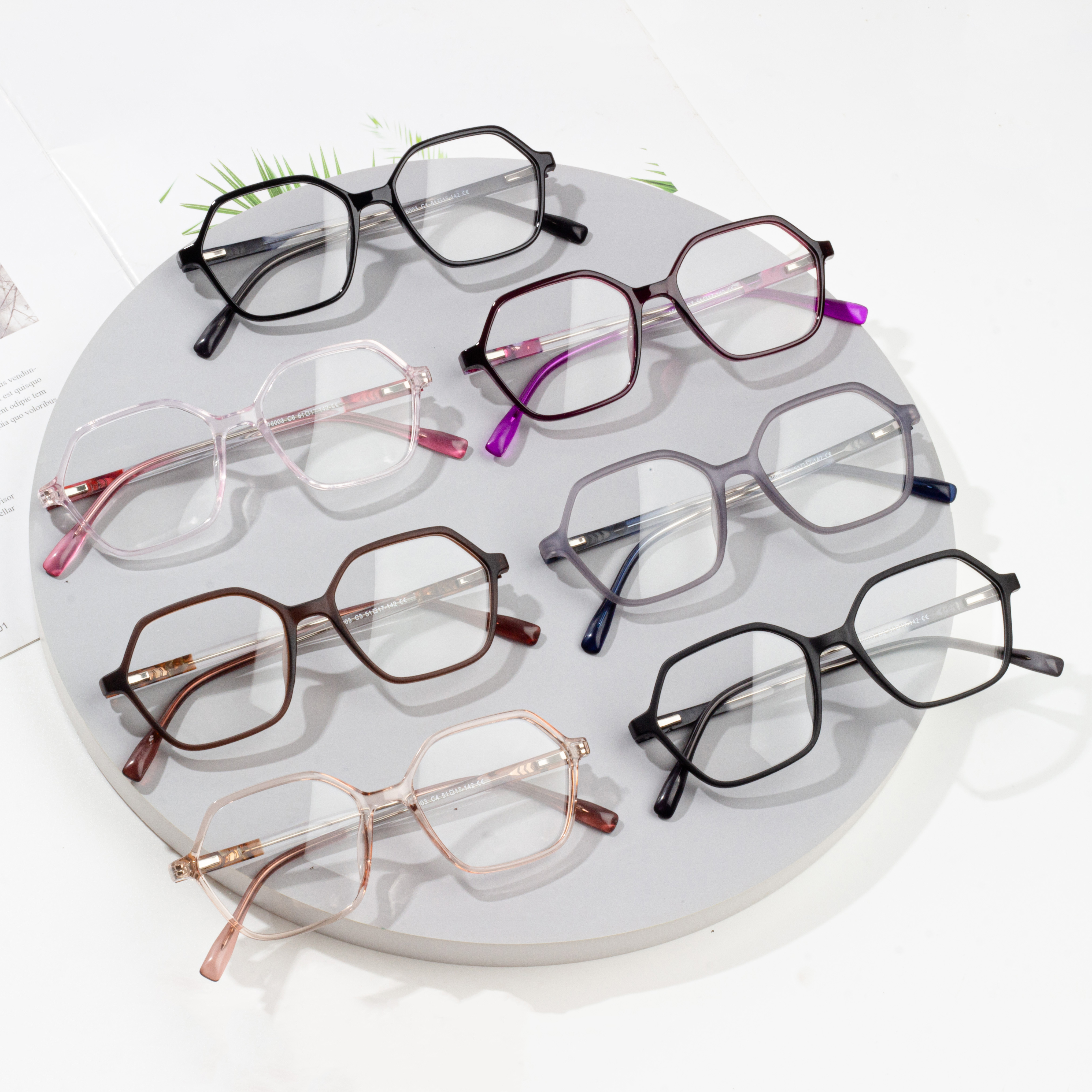 fframiau eyeglass clir