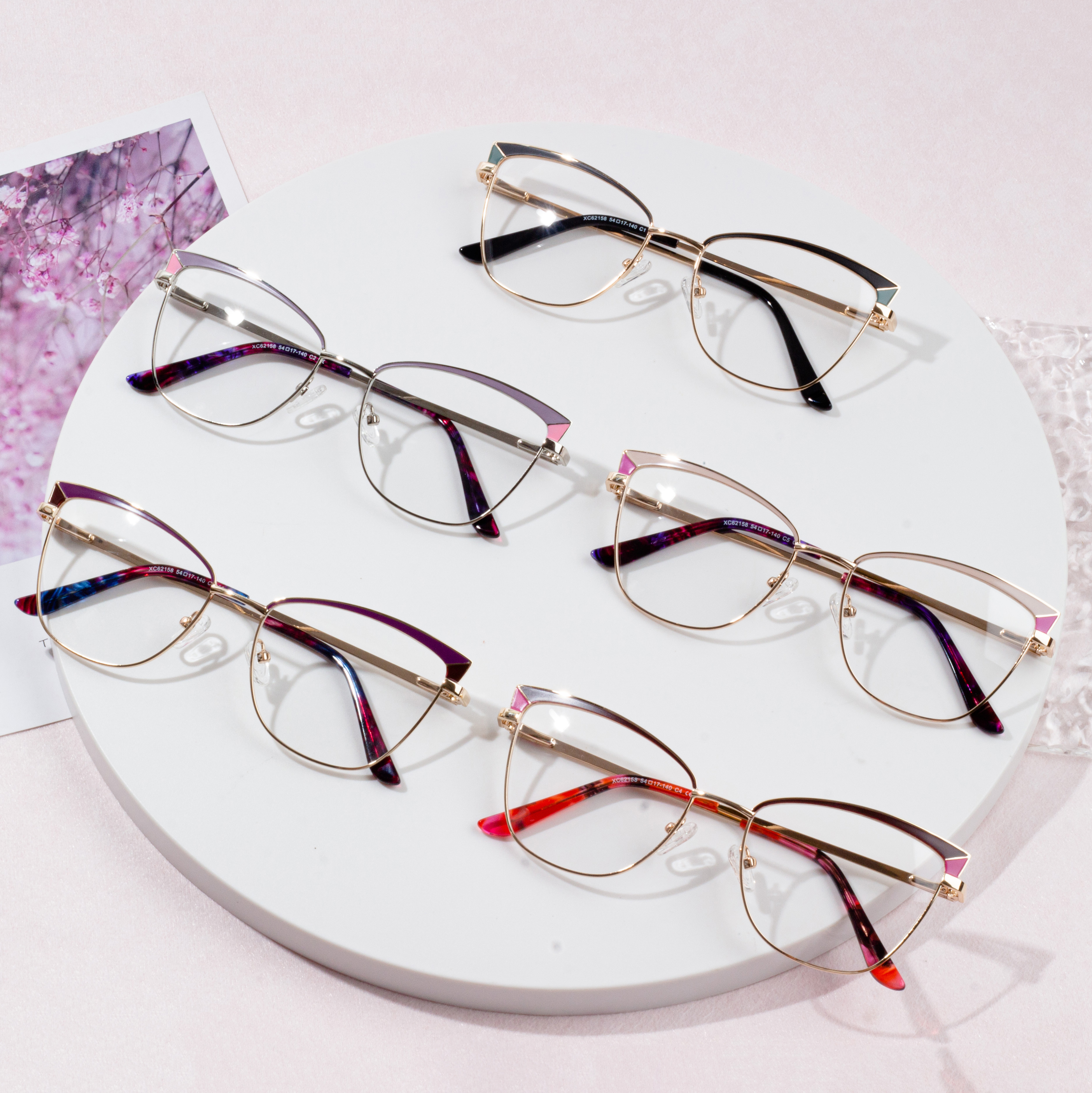 frèamaichean eyeglass trom