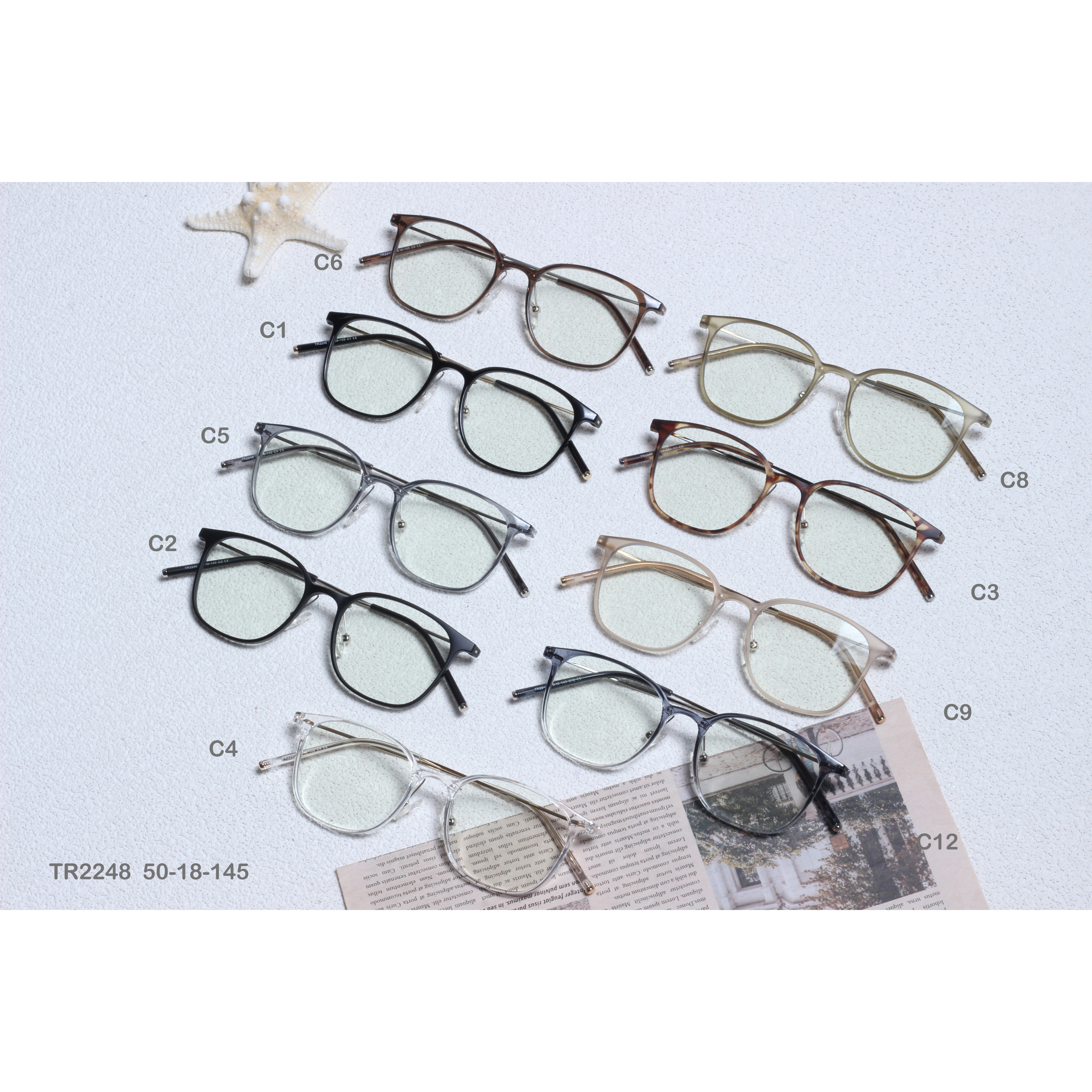 New wave nwa Optical linèt TR ankadreman