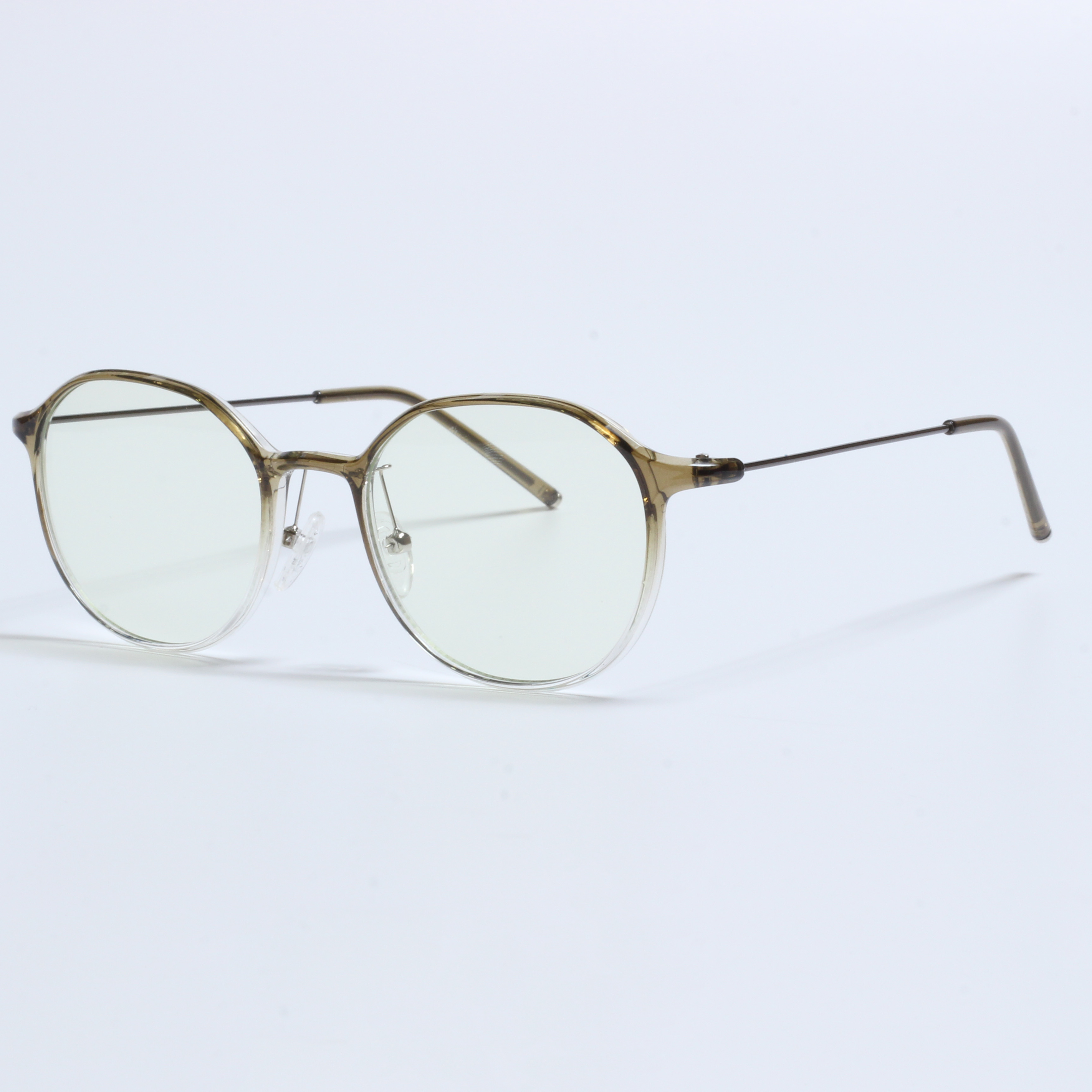 Vintage Thick Gafas Opticas De Hombres Transparent TR90 Frames (10)