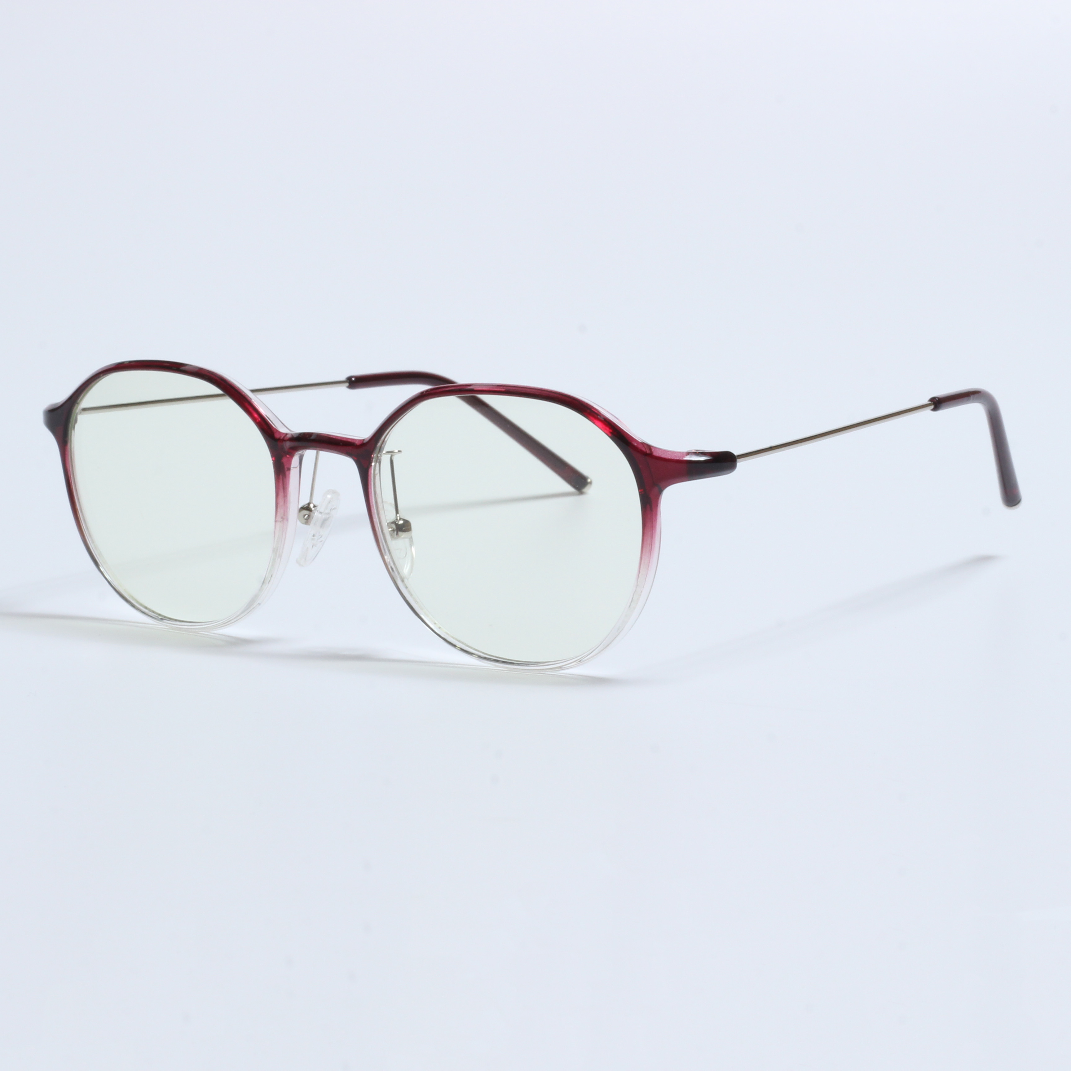 Vintage Thick Gafas Opticas De Hombres Transparent TR90 Frames (11)