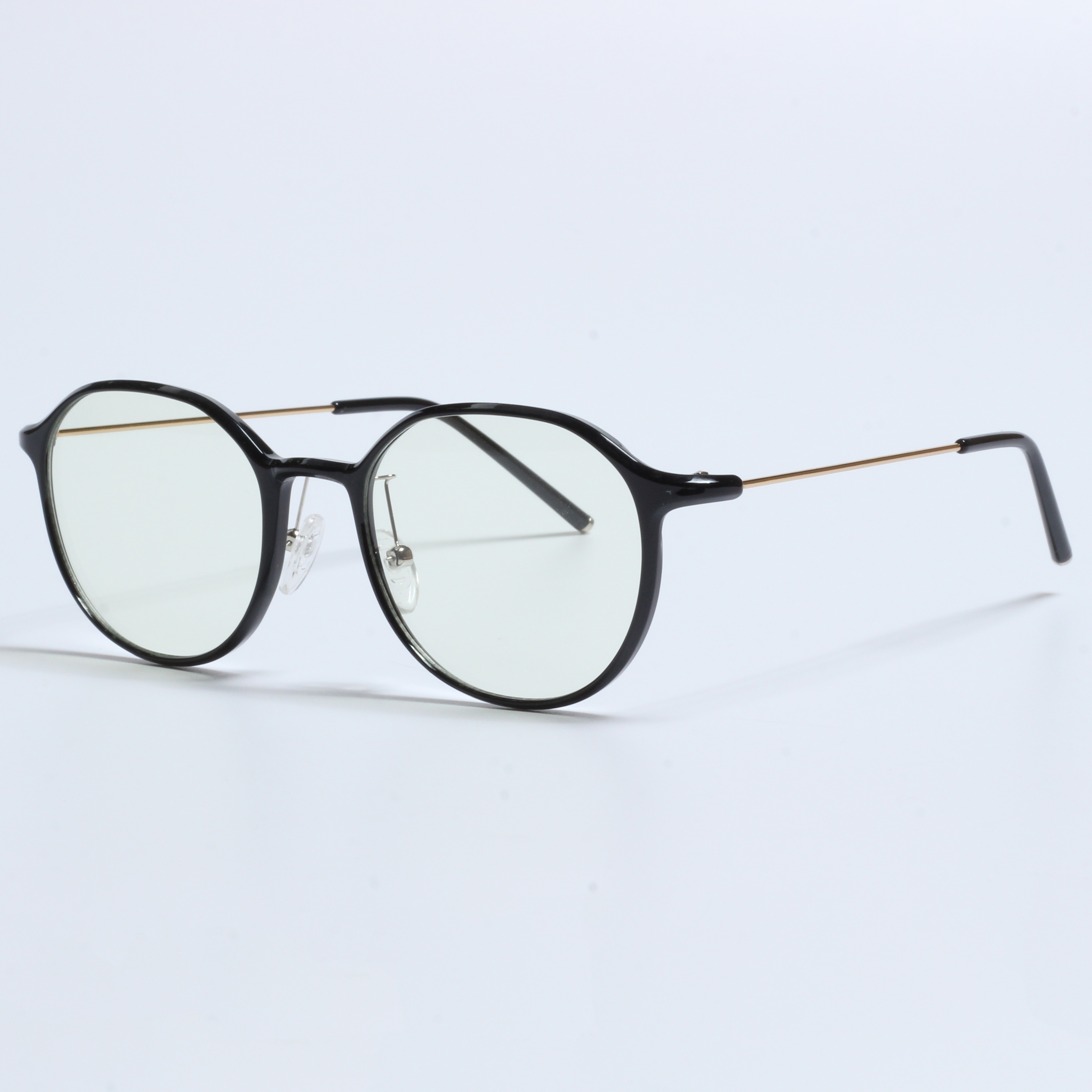 Vintage Dik Gafas Opticas De Hombres Deursigtige TR90 Rame (2)