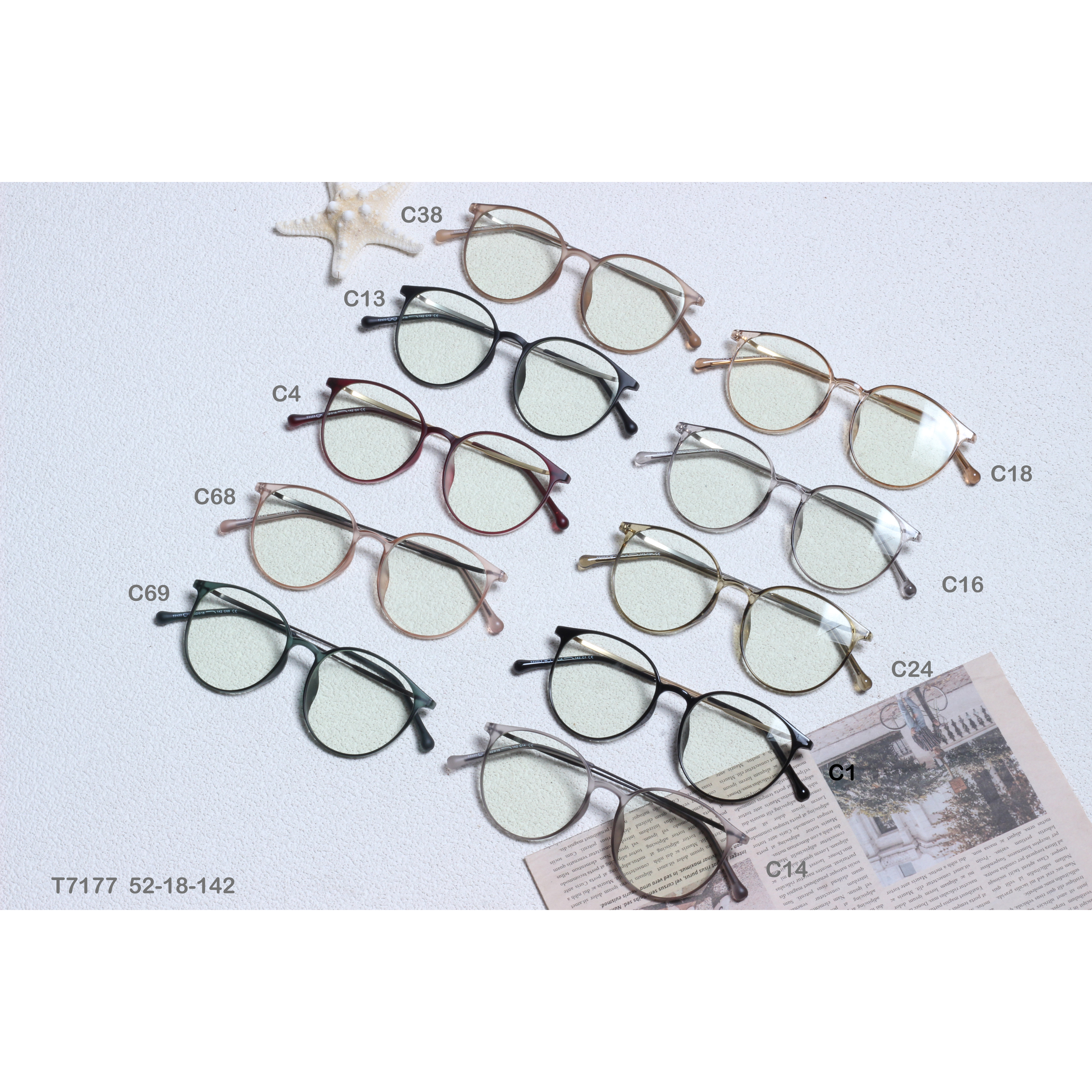 Wholesale Dropshipping New Fashion Women Men Blue Light Glasses (17)