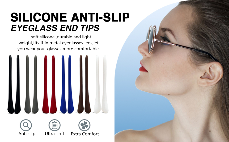 i-silicone anti-slip eyeglass ekupheleni iingcebiso