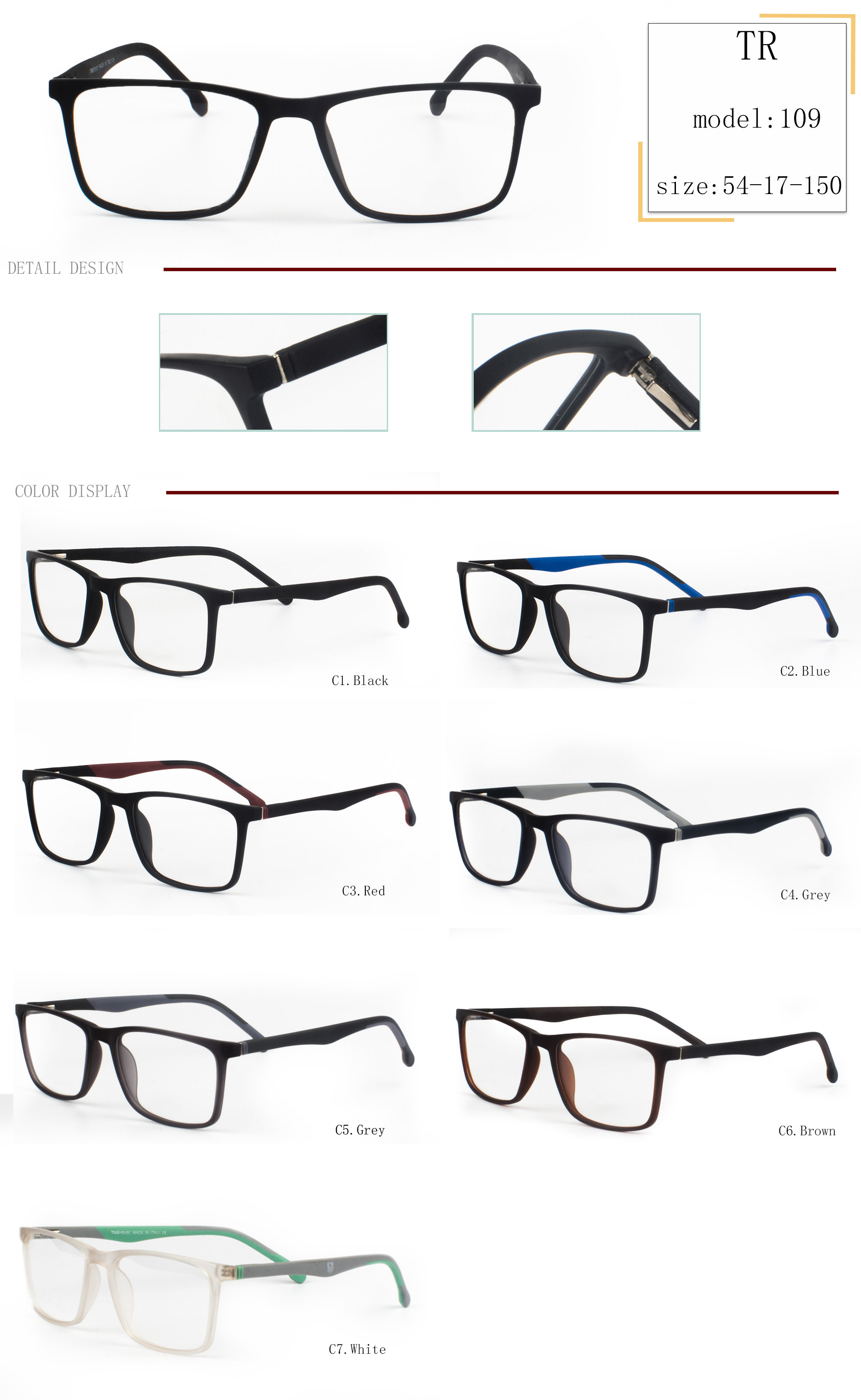 velkoobchodní prodej obrouček na brýle