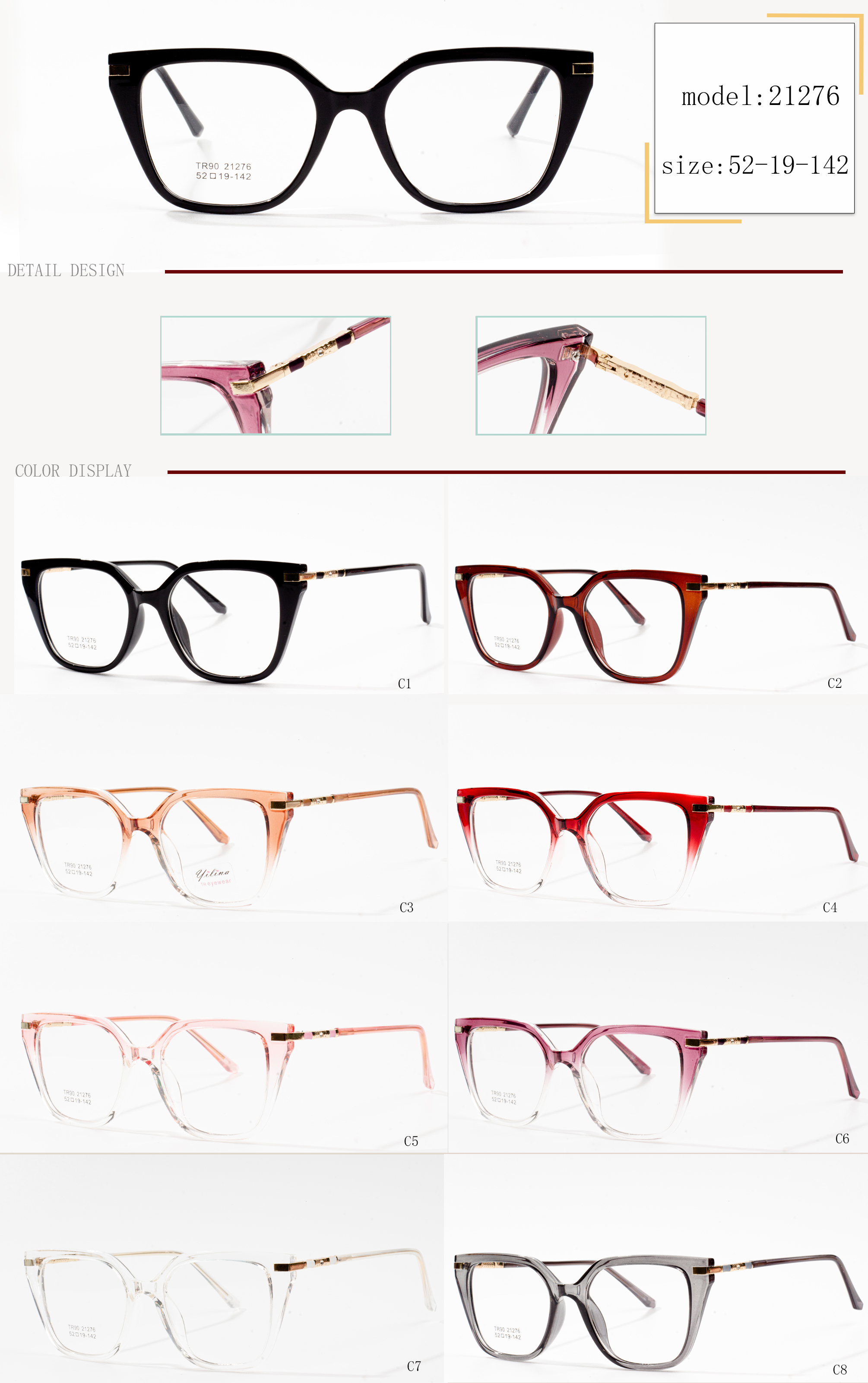 Brillenfassungen für Damen