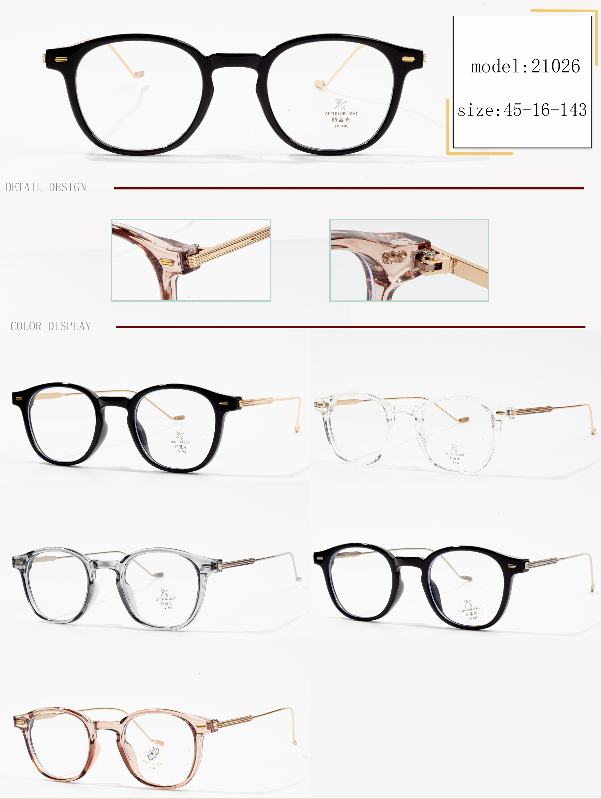 marcos de anteojos de diseñador