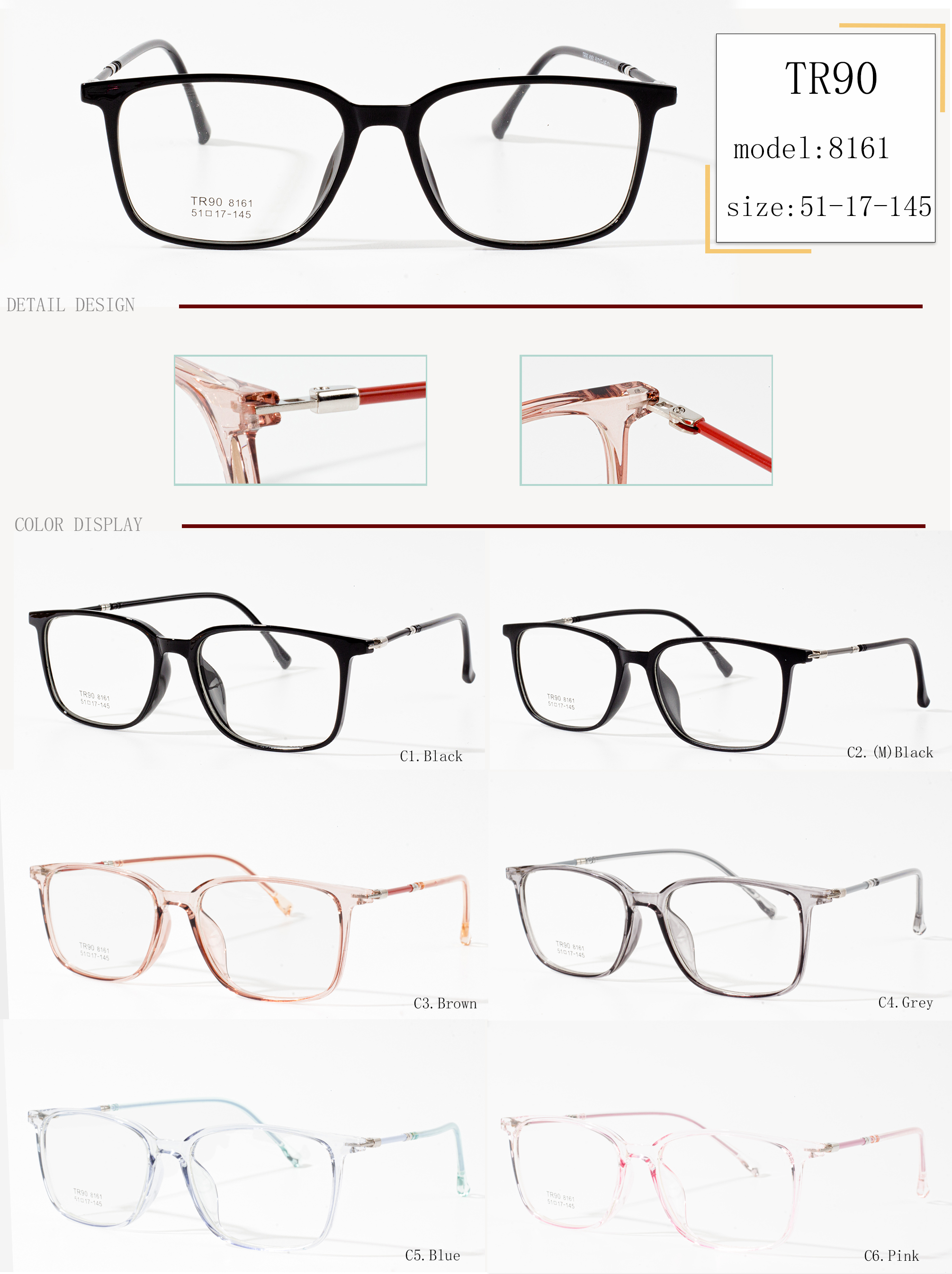 ovale bril frames