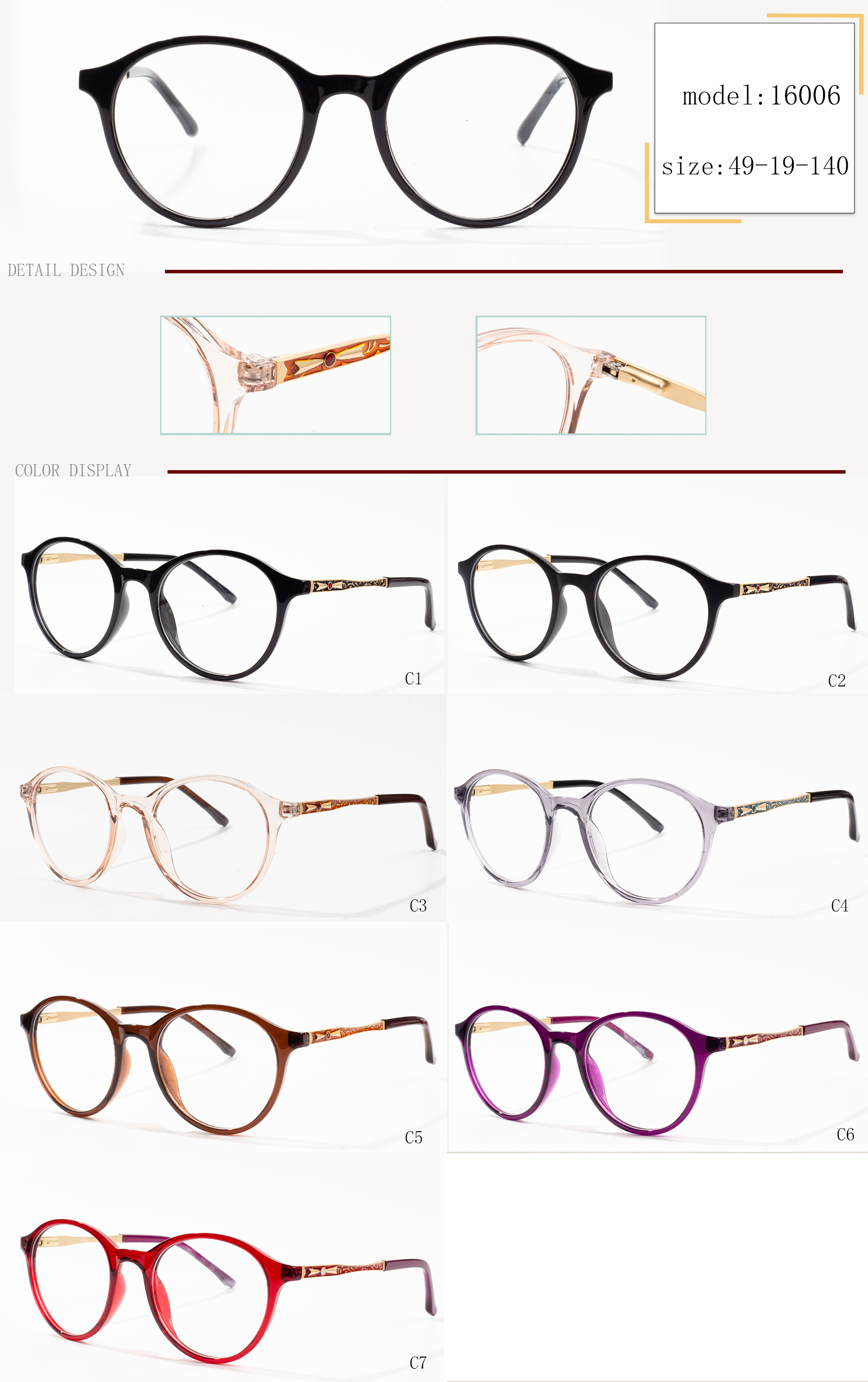 montature per occhiali