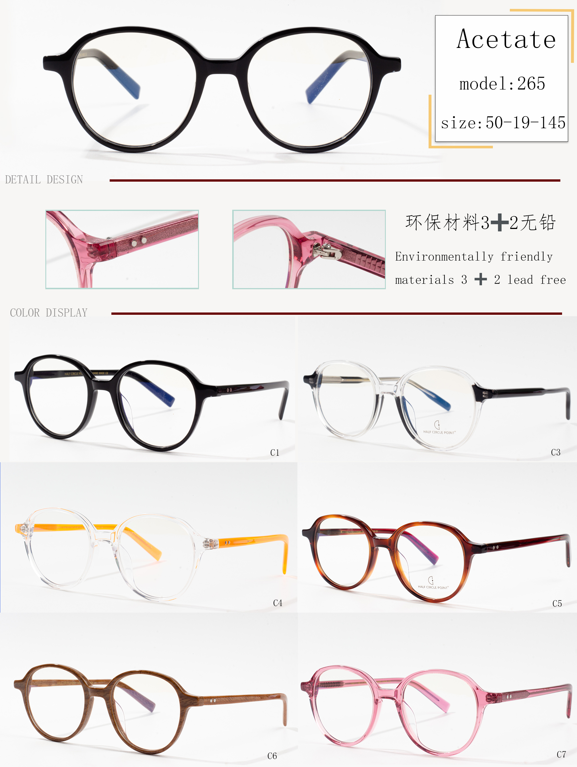 moderne Brillengestelle