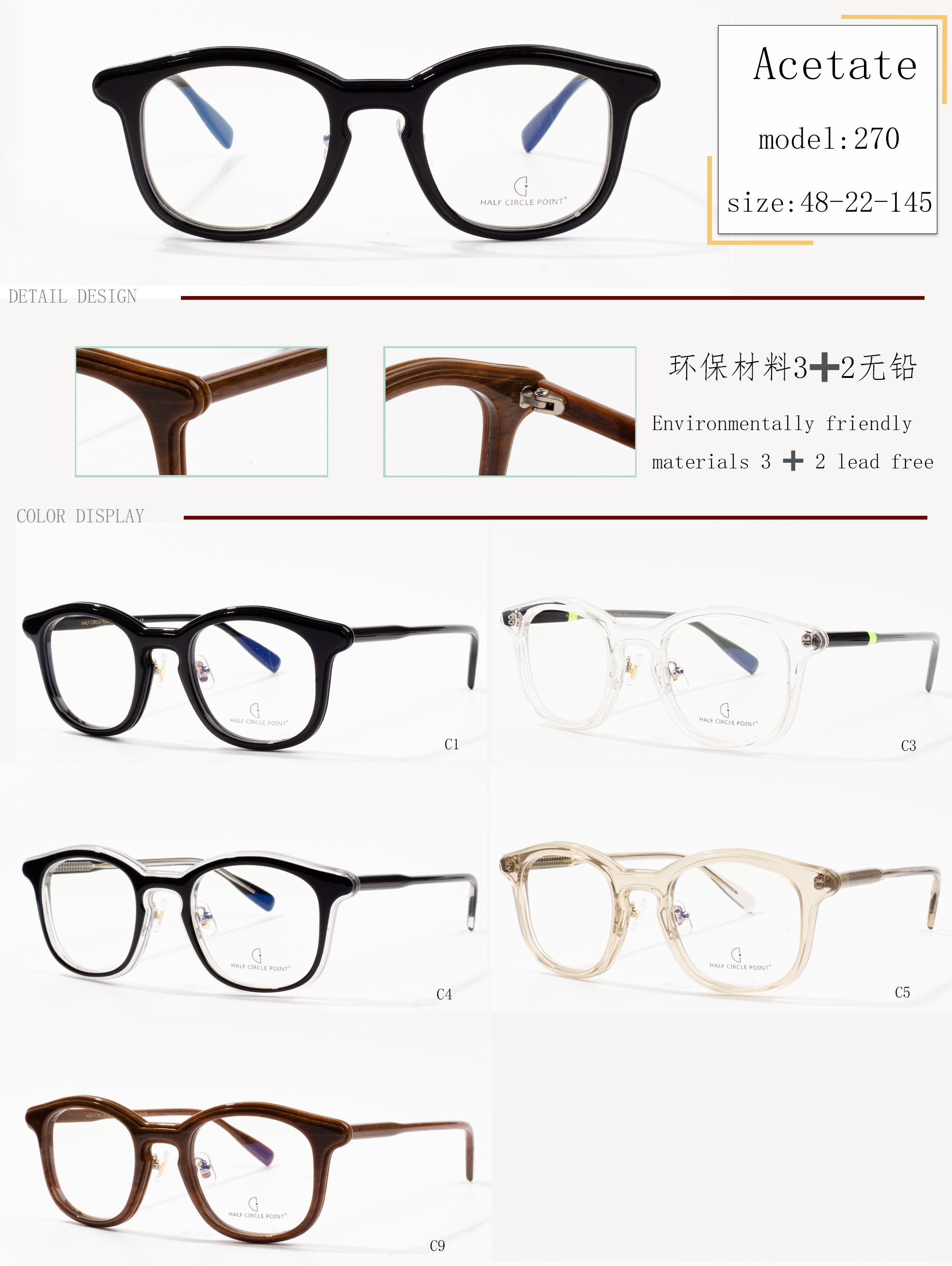 ritratti di cornici di occhiali
