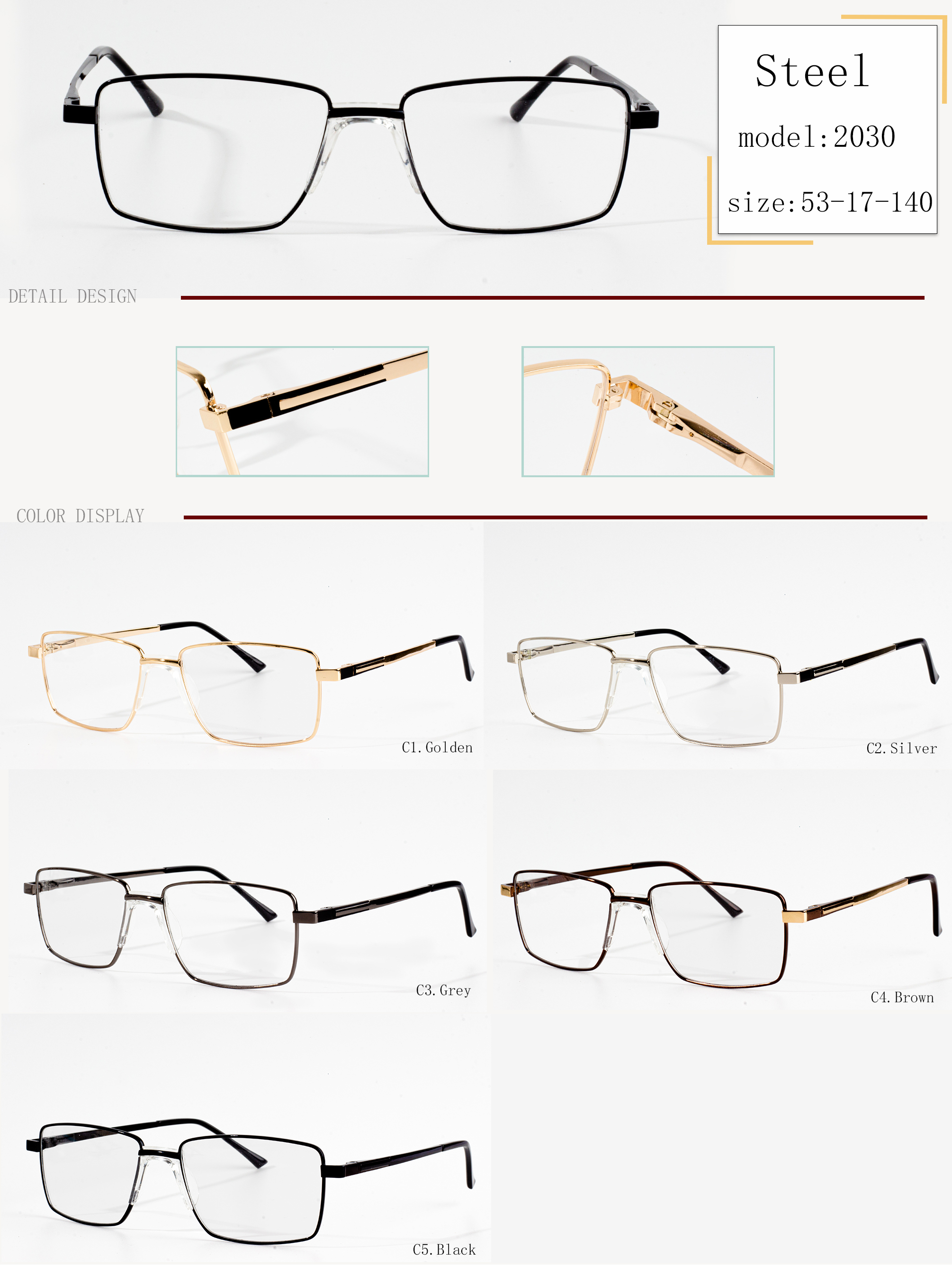 rame de ochelari pentru bărbați