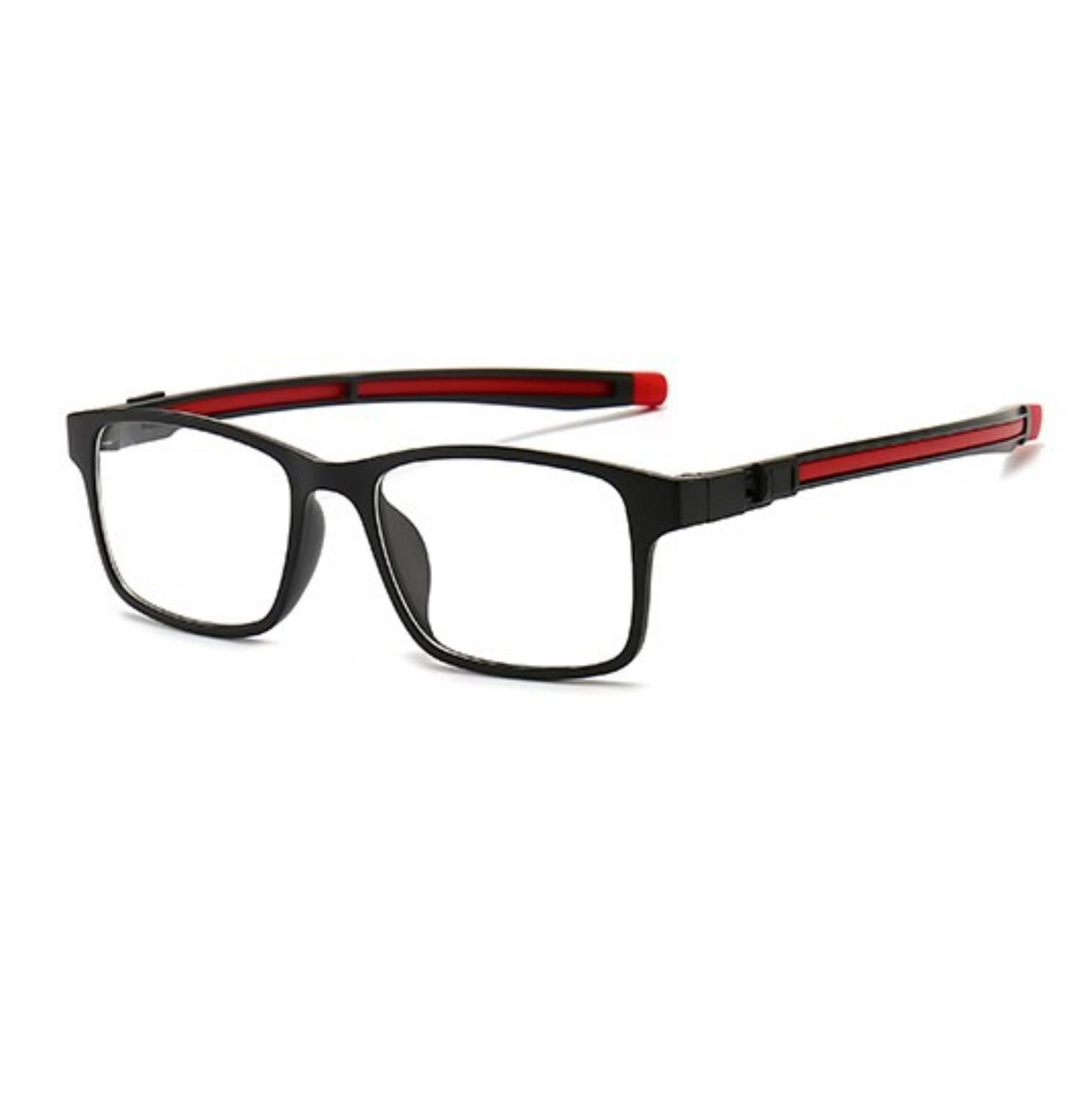 clip-on glasses frame