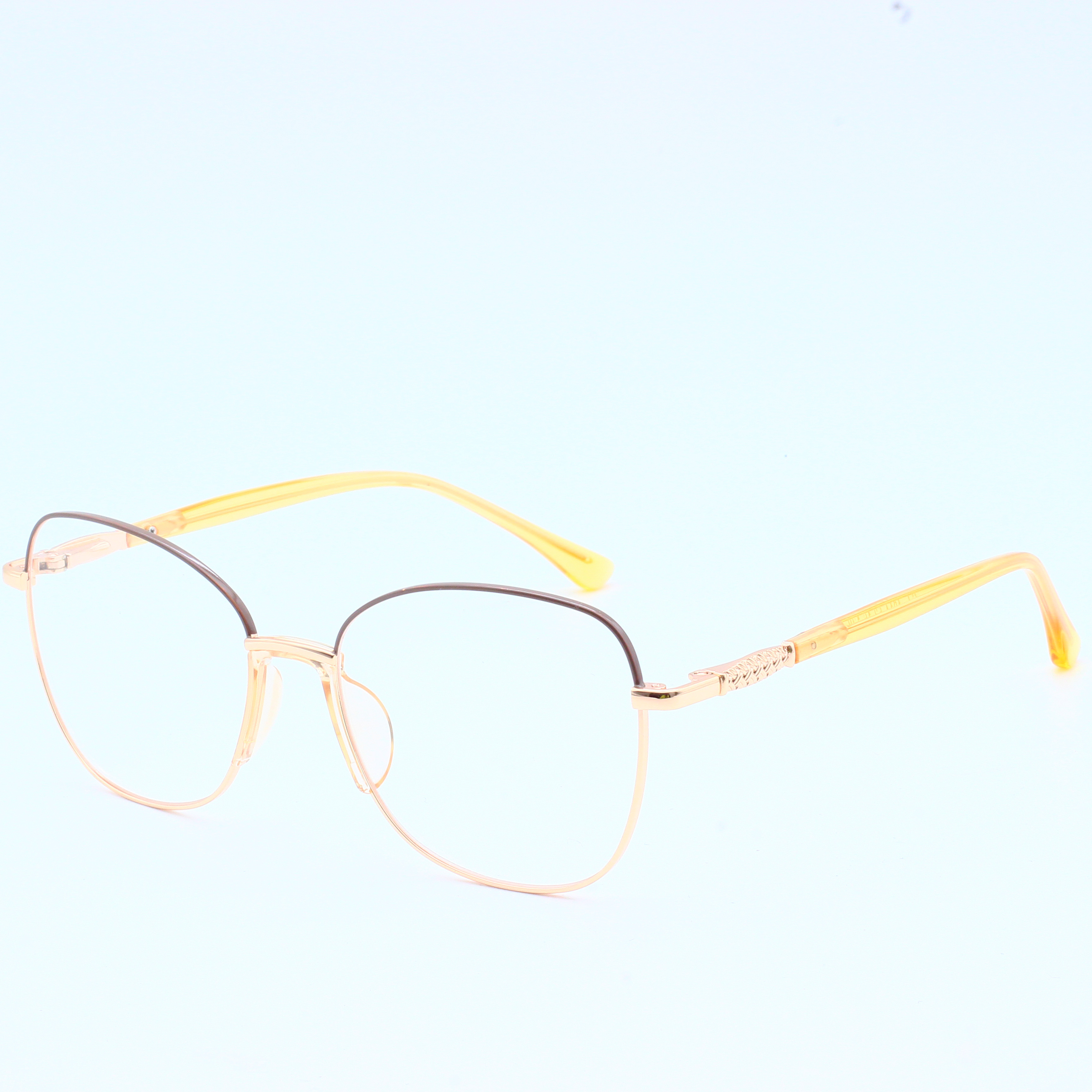 Designer Brand Metal Wholesale Eyeglasses River Optical Frame (7)