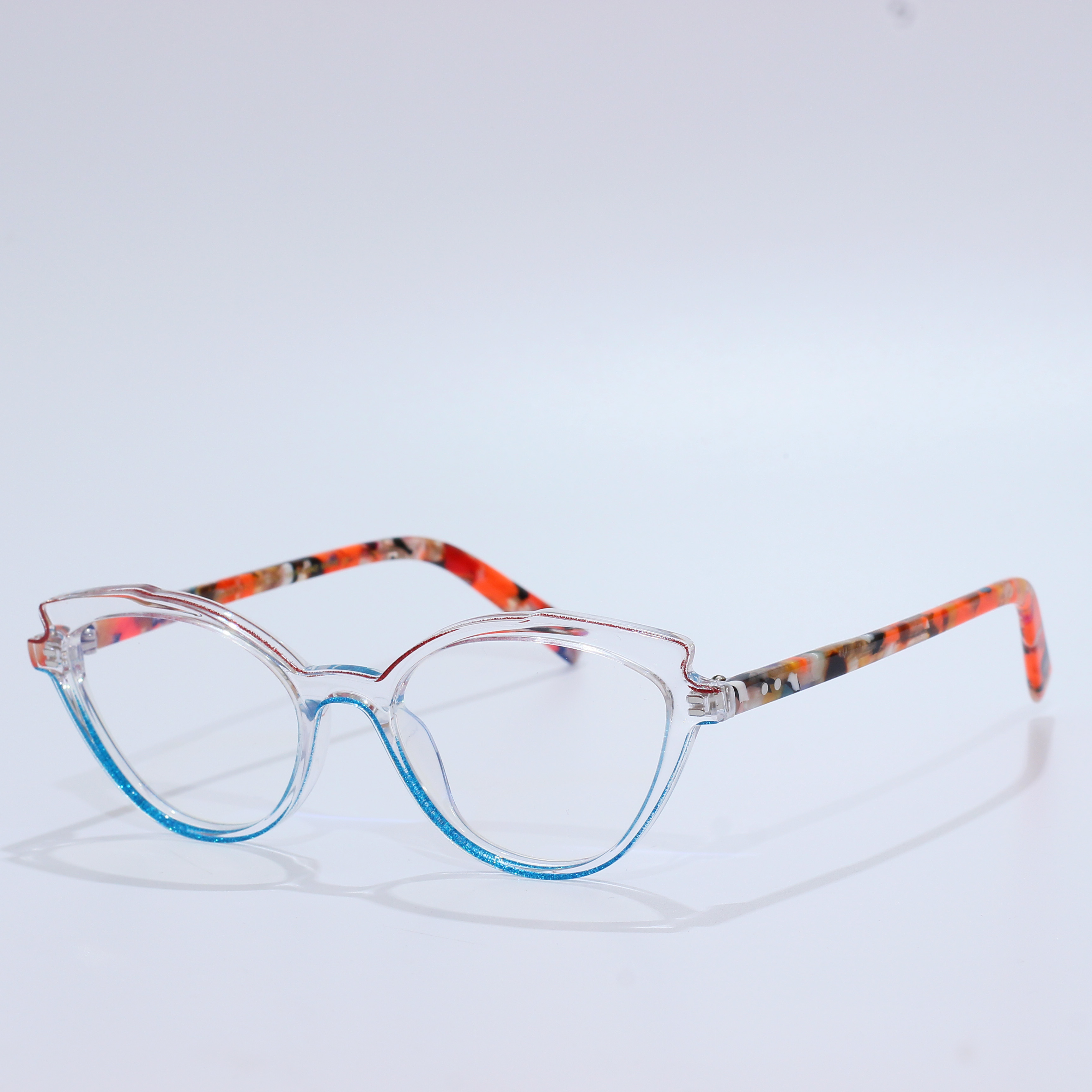 Elegant Crystal Computer Glasses Optical Frame (4)