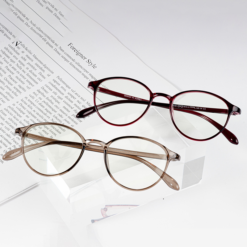 pink eyeglass frames