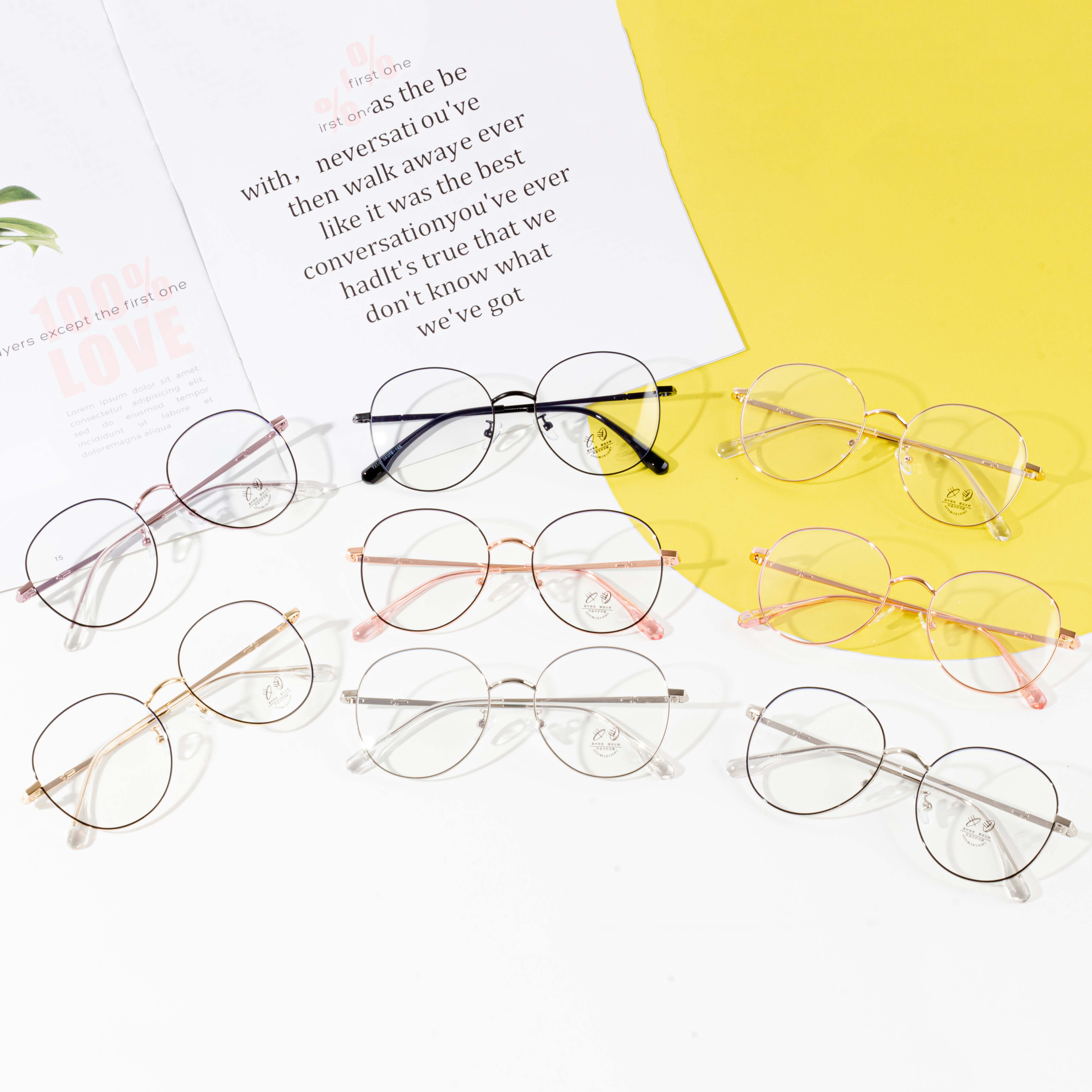 small round eyeglass frames