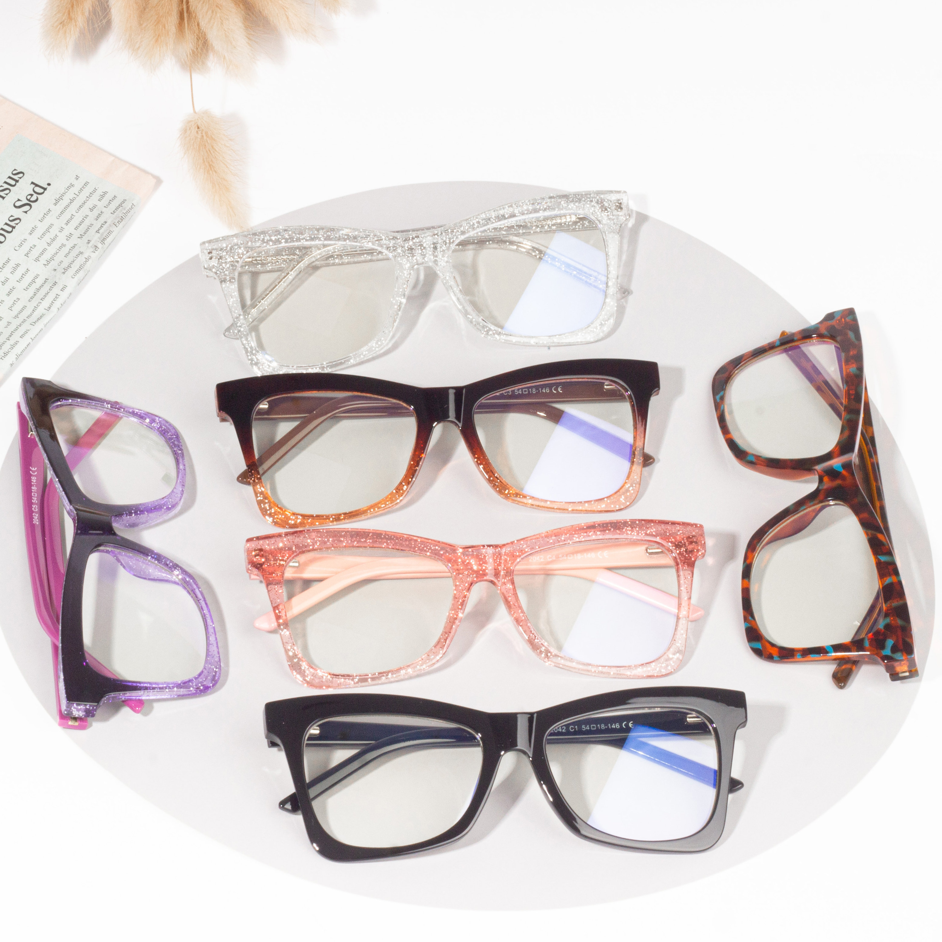 designer eyeglass frames women