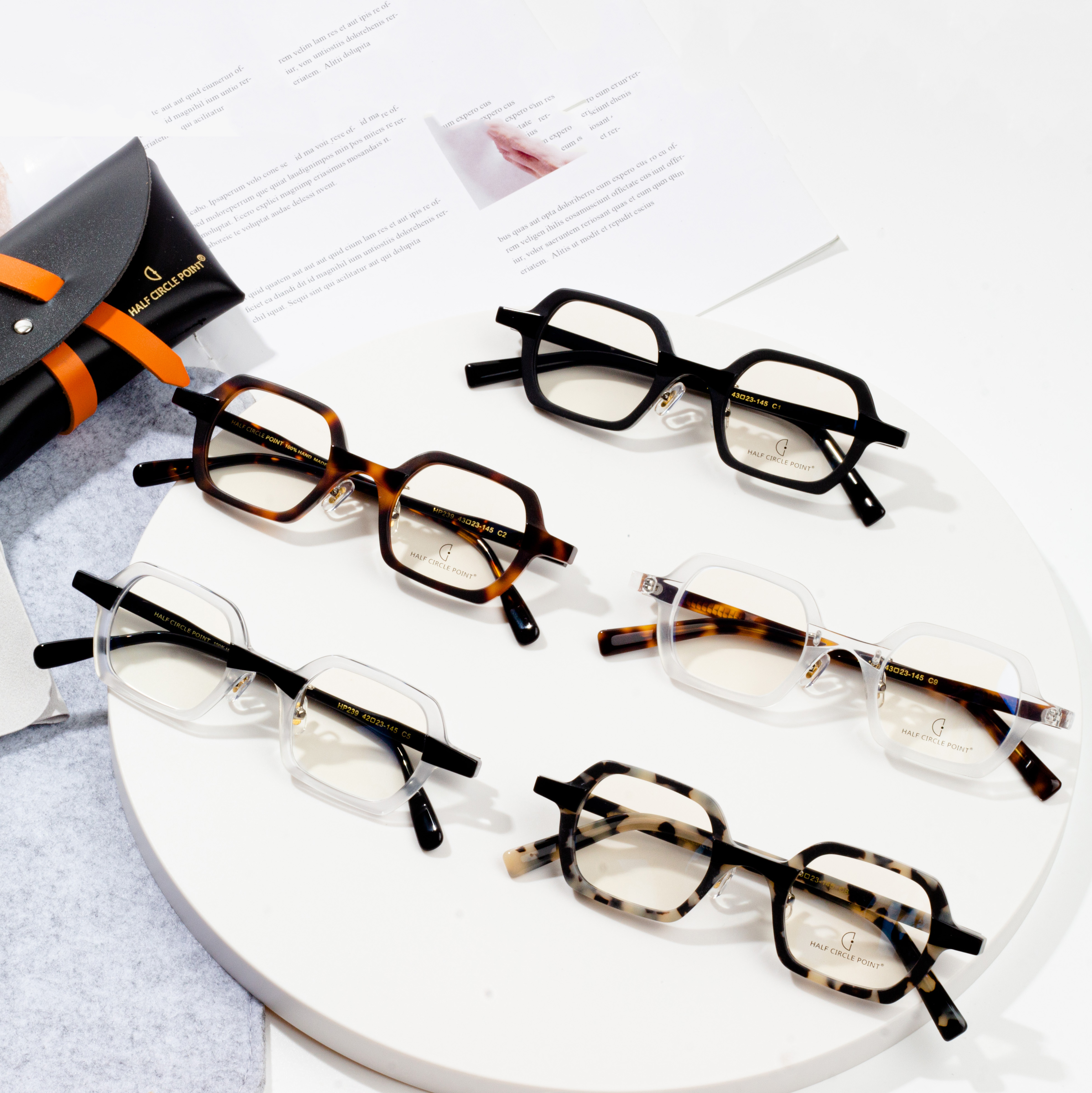 eyeglass frame manufacturers usa