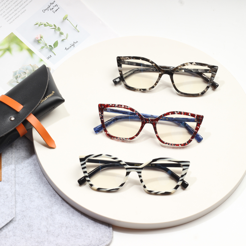Newest  Luxury  Women Men Custom Logo Optical Glasses