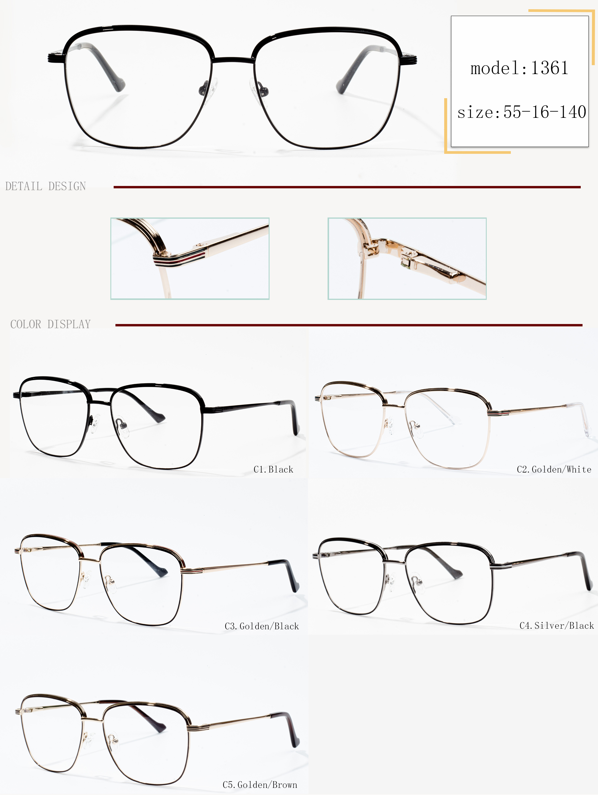 fashion mental eyeglasses